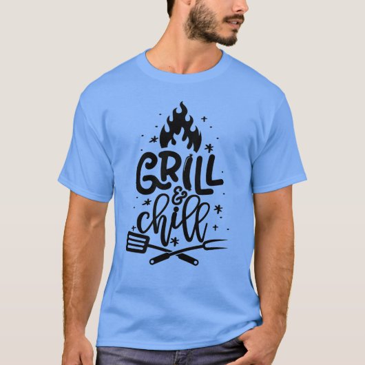 Grill En Koel T-shirt (Voorkant)