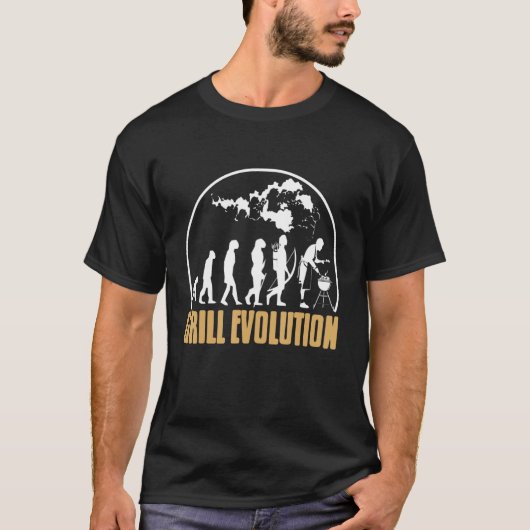 Grill Evolution Geweldige Grilling Cadeau T-shirt (Voorkant)
