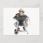 Grill Funny Briefkaart (Voorkant)