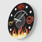 Grill grilling beef rundvleesvarkensvlees flames B Grote Klok (Hoek)