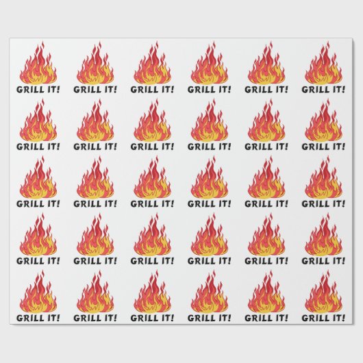 Grill het cadeaupapier (Vlak)