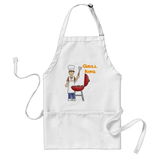 Grill King Apron Standaard Schort (Voorkant)