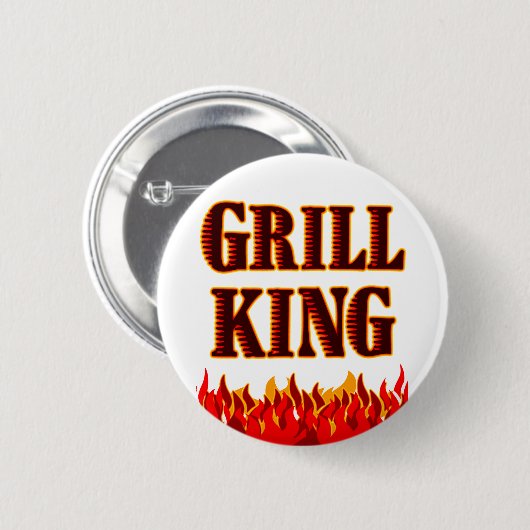 Grill King BBQ Gezegde Button (Voorkant /achterkant)
