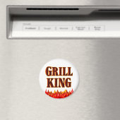 Grill King BBQ Gezegde Magneet (Insitu (Vaatwasser))