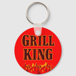 Grill King BBQ Gezegde Sleutelhanger