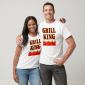 Grill King BBQ Gezegde T-Shirt (Unisex)
