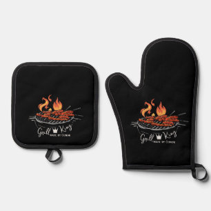 Grill King Chef Grappig, Ovenwant & Pannenlap Set