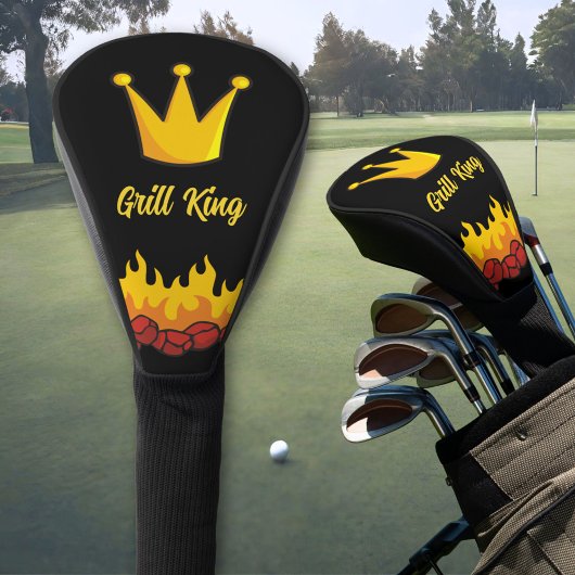 Grill King Crown Golfheadcover