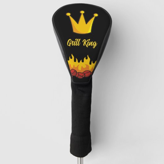Grill King Crown Golfheadcover (Voorkant)