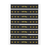 Grill King Crown Omwikkelbaar Adreslabel (Vel)