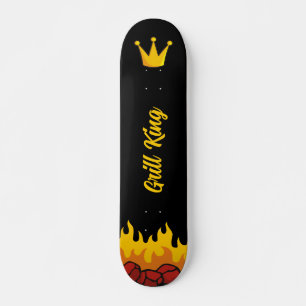 Grill King Crown Persoonlijk Skateboard