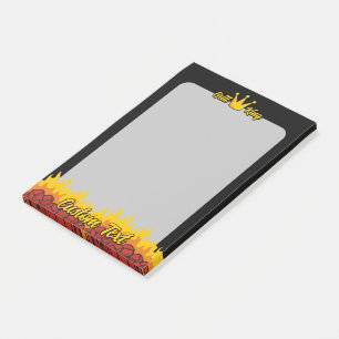 Grill King Crown Post-it® Notes