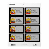 Grill King Etiket (Full Sheet)