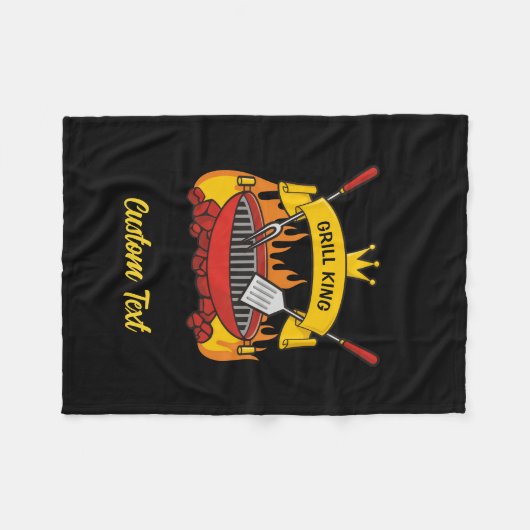 Grill King Fleece Deken (Voorkant (Horizontaal))