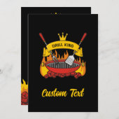 Grill King Kaart (Voorkant / Achterkant)