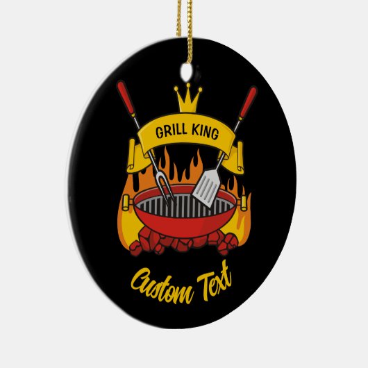 Grill King Keramisch Ornament (Rechts)