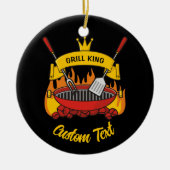Grill King Keramisch Ornament (Voorkant)