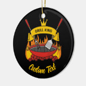 Grill King Keramisch Ornament (Links)