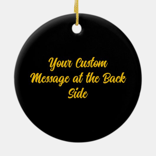 Grill King Keramisch Ornament (Achterkant)