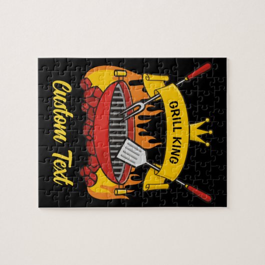 Grill King Legpuzzel (Horizontaal)