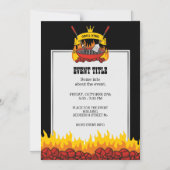 Grill King Magnetische Uitnodiging (Voorkant)