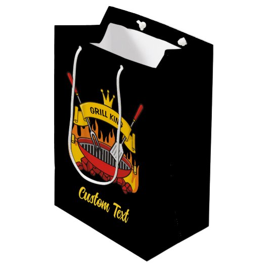 Grill King Medium Cadeauzakje (Voorkant Gekanteld)