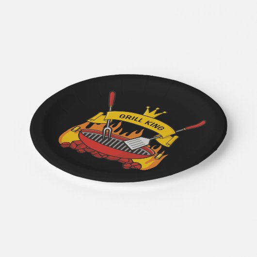 Grill King Papieren Bordje (Gekanteld)