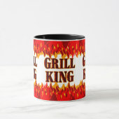Grill King Red Flames Chef's Mok (Midden)