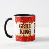 Grill King Red Flames Chef's Mok (Links)