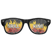Grill King Retro Zonnebril (Voorkant)