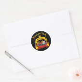 Grill King Ronde Sticker (Envelop)