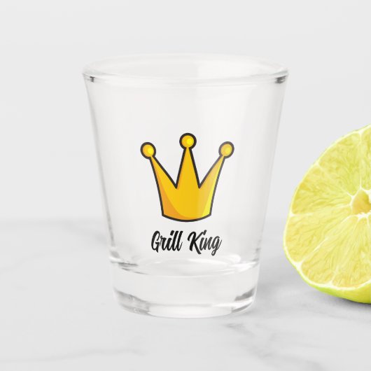 Grill King Shot Glas (Voorkant)