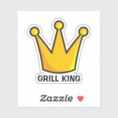Grill King Sticker (Vel)