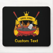 Grill Koning Muismat (Voorkant)