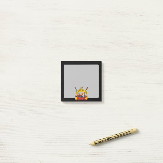 Grill Koning Post-it® Notes (Op bureau)