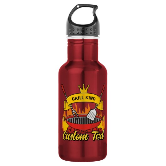Grill Koning Waterfles (Voorkant)