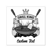 Grill Koning Zelfinktende Stempel (Design)