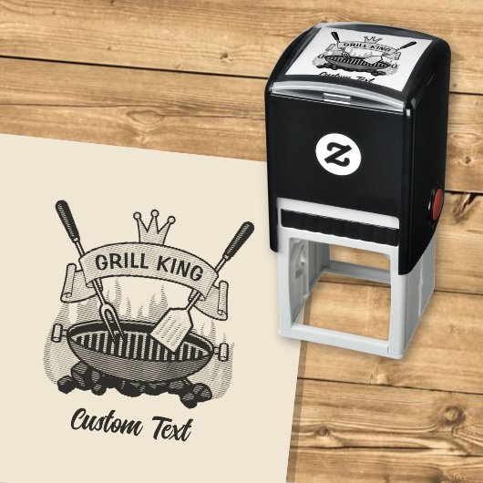 Grill Koning Zelfinktende Stempel