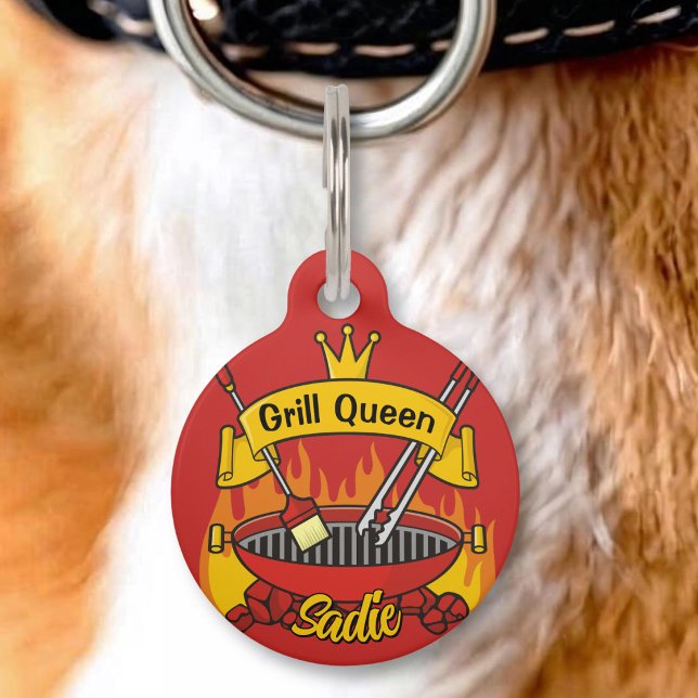 Grill Koningin Huisdierpenning (Creator heeft geüpload)