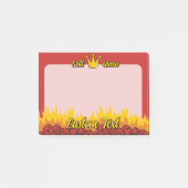 Grill Koningin Kroon Post-it® Notes (Voorkant)
