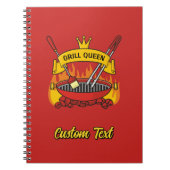 Grill Koningin Notitieboek (Voorkant)