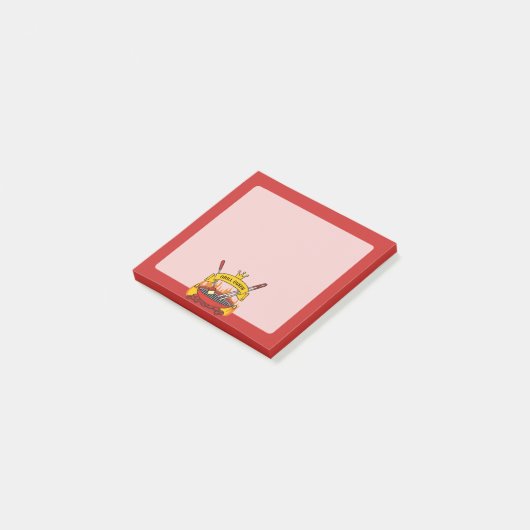 Grill Koningin Post-it® Notes (Schuin)