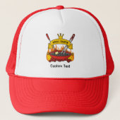 Grill Koningin Trucker Pet (Voorkant)