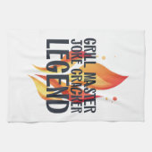 Grill Legend BBQ Poster Theedoek (Horizontaal)