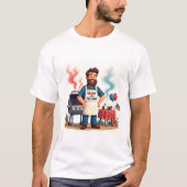 Grill Master 4 juli T-shirt (Voorkant)