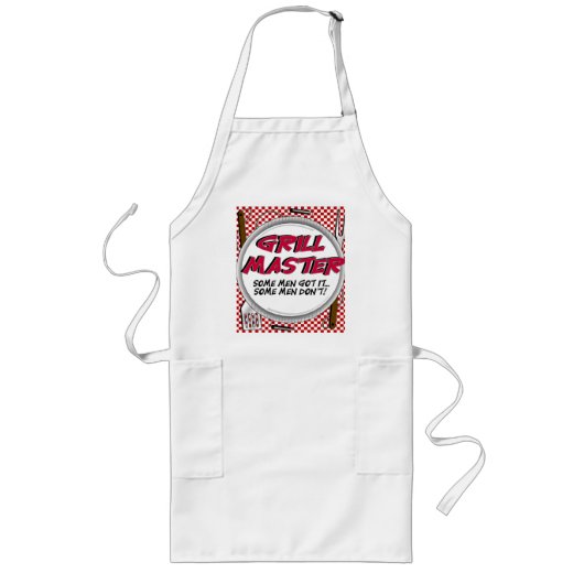 Grill Master Apron Lang Schort (Voorkant)