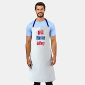 Grill Master Apron Schort (Gedragen)