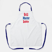 Grill Master Apron Schort (Voorkant)