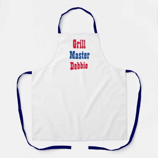 Grill Master Apron Schort (Voorkant)