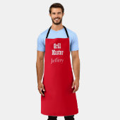 Grill Master Apron Schort (Gedragen)